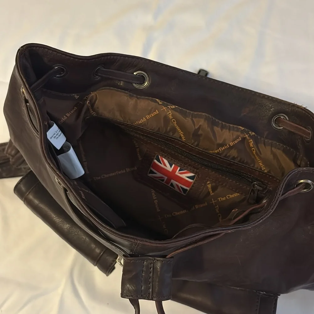 The Chesterfield Brand Luxury leather Backpack - Picture 4 of 11